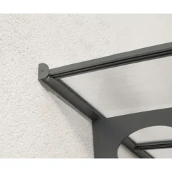 Herald Pensilina Da Esterno 670X140 cm Trasparente-Canopia Online