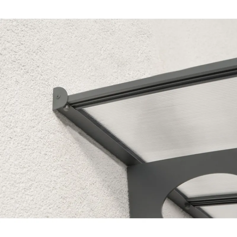 Herald Pensilina Da Esterno 670X140 cm Trasparente-Canopia Online