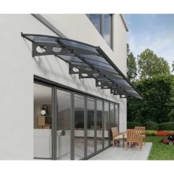 Herald Pensilina Da Esterno 892X140 cm Trasparente-Canopia