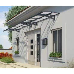 Herald Pensilina Da Esterno 447X140 cm Trasparente-Canopia Clearance