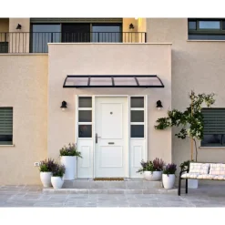 Herald Pensilina Da Esterno 223X140 cm Trasparente-Canopia