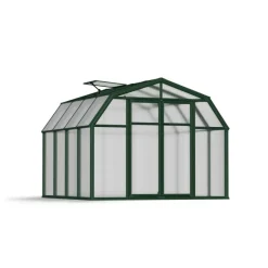 Hobby Gardener Doppio Strato Serra Da Giardino in Policarbonato 266X266X208 cm Verde-Canopia Online