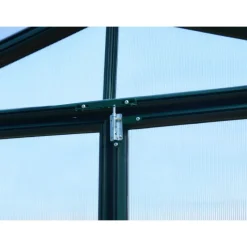 Hobby Gardener Doppio Strato Serra Da Giardino in Policarbonato 391X266X208 cm Verde-Canopia