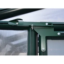 Hobby Gardener Doppio Strato Serra Da Giardino in Policarbonato 641X266X208 cm Verde-Canopia