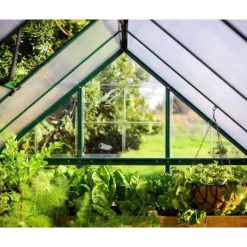 Hybrid Serra Da Giardino in Policarbonato 126X185X208 cm Verde-Canopia