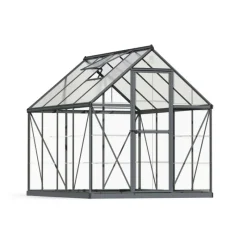 Hybrid Serra Da Giardino in Policarbonato 247X185X208 cm Grigio-Canopia New