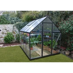 Hybrid Serra Da Giardino in Policarbonato 247X185X208 cm Grigio-Canopia New