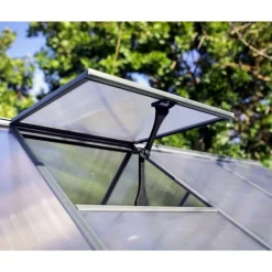 Hybrid Serra Da Giardino in Policarbonato 247X185X208 cm Grigio-Canopia New