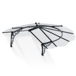 Iris Pensilina Da Esterno 175X125 cm Trasparente-Canopia Hot