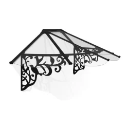 Lily Pensilina Da Esterno 216X88X70 cm Trasparente-Canopia New