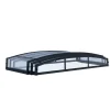 Majorca CoPertura Telescopica de Policarbonato & Alluminio Per Piscina 6X4 m-Canopia Discount