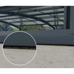 Majorca CoPertura Telescopica de Policarbonato & Alluminio Per Piscina 6X4 m-Canopia Discount