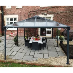Martinique Gazebo in Alluminio 3.6X5 m-Canopia Discount
