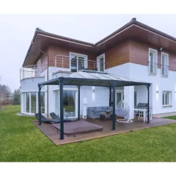 Martinique Gazebo in Alluminio 3.6X5 m-Canopia Discount