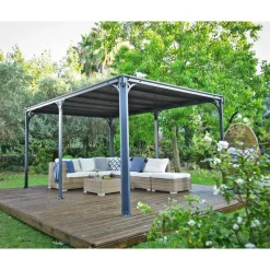 Milano Gazebo in Alluminio 3X4.3 m-Canopia Online
