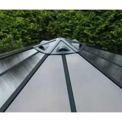 Monaco Gazebo Esagonale in Alluminio 3.6X4 m-Canopia