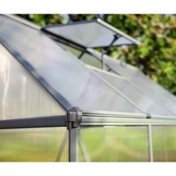 Mythos Doppio Strato Serra Da Giardino in Policarbonato 247X185X208 cm Grigio-Canopia Outlet