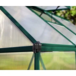 Mythos Doppio Strato Serra Da Giardino in Policarbonato 426X185X208 cm Argento-Canopia Clearance