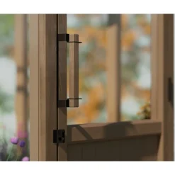 NATURA Doppio Strato Serra Da Giardino in Policarbonato 500.5X237.5X261 cm - Legno di cedro-Canopia