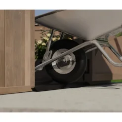 NATURA Doppio Strato Serra Da Giardino in Policarbonato 500.5X237.5X261 cm - Legno di cedro-Canopia