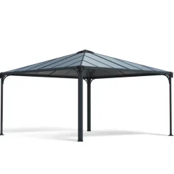 Palermo Gazebo in Alluminio 4.3X4.3 m-Canopia Online