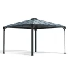 Palermo Gazebo in Alluminio 3.6X3.6 m-Canopia