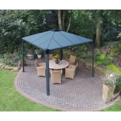 Palermo Gazebo in Alluminio 3X3 m-Canopia