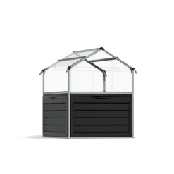 Plant-inn Mini Serra Da Giardino in Policarbonato 118X118X148 cm-Canopia Online