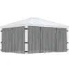 Rete Antizanzarae Per Gazebo Dallas 4.3X5 m-Canopia Outlet