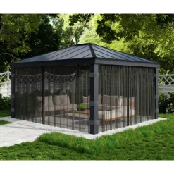 Rete Antizanzarae Per Gazebo Dallas 4.3X5 m-Canopia Outlet