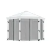 Rete Antizanzare Esagonale Per Gazebo Monaco / Roma 2.3X2.2 m-Canopia Hot
