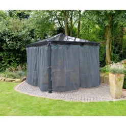 Rete Antizanzare Per Gazebo Palermo E Milano 3.7X2.2 m-Canopia Discount