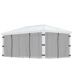 Rete Antizanzare Per Gazebo Dallas 3.6X6 m-Canopia Outlet