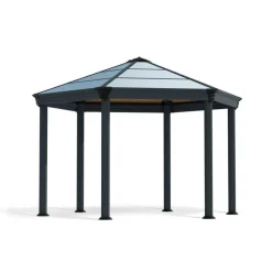 Roma Gazebo Esagonale in Alluminio 3.6X4 m-Canopia Sale