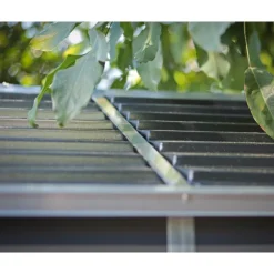 Rubicon Casetta Da Giardino in Policarbonato Ultra Resistente 303X185X217 cm Grigio Scuro-Canopia