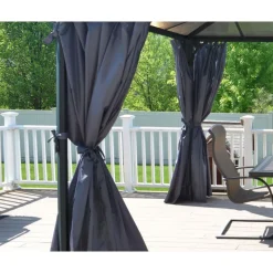 Set Di Tende Per Gazebo Palermo 4X2.2 m-Canopia