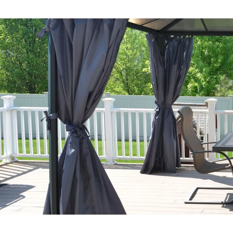 Set Di Tende Per Gazebo Palermo 4X2.2 m-Canopia