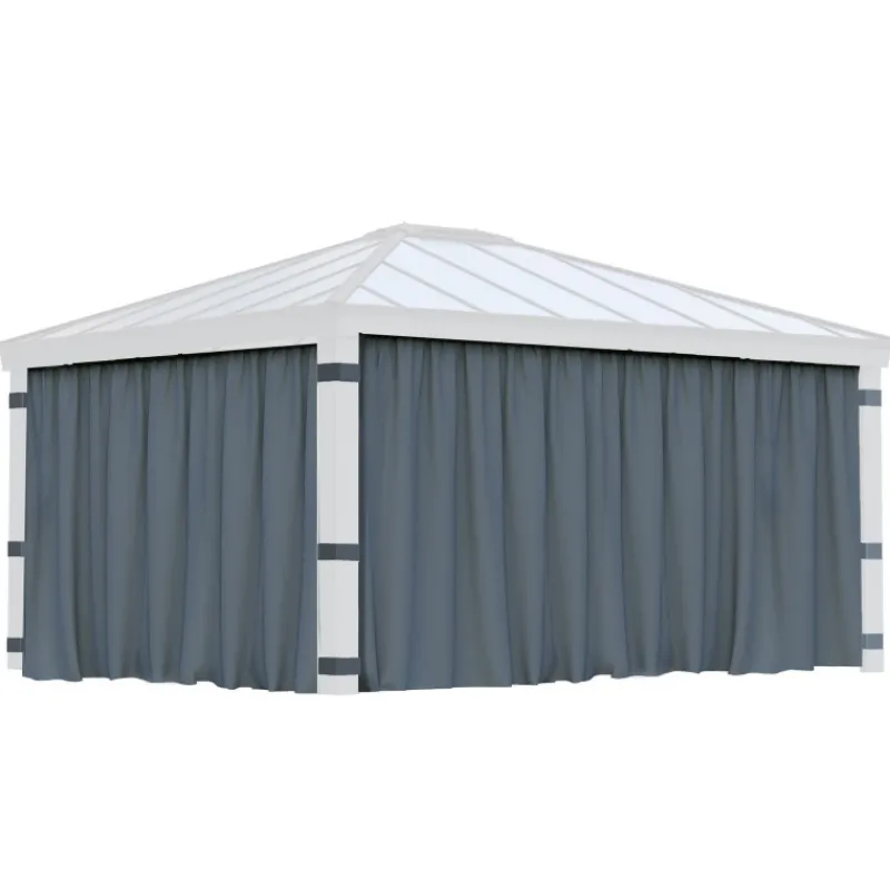 Set Di Tende Per Gazebo Dallas 4.3X5 m-Canopia Outlet