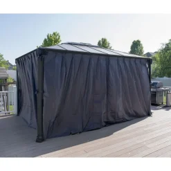 Set Di Tende Per Gazebo Martinique 4X2.2 m-Canopia Clearance
