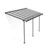Sierra Pergola Addossata in Alluminio 2.3X4.5 m Grigio-Canopia Sale