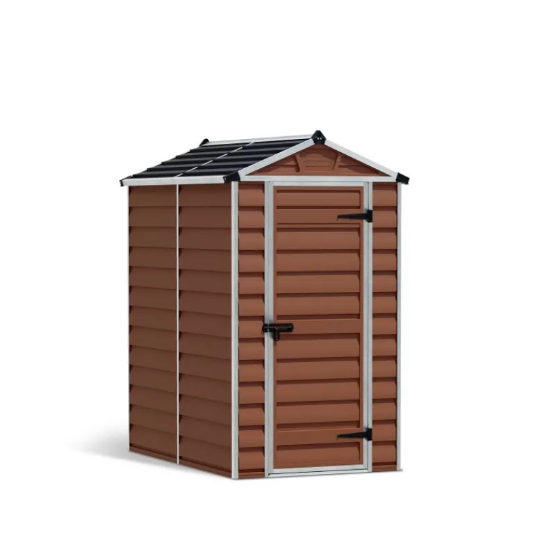 Skylight Casetta Da Giardino in Policarbonato 176X120X203 cm Ambra-Canopia Best