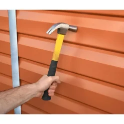 Skylight Casetta Da Giardino in Policarbonato 176X120X203 cm Ambra-Canopia Best