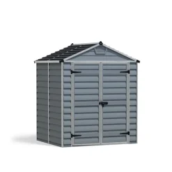 Skylight Casetta Da Giardino in Policarbonato 154X185X217 cm Grigio-Canopia Discount