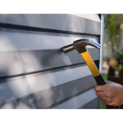 Skylight Casetta Da Giardino in Policarbonato 229X185X217 cm Grigio Deco-Canopia New