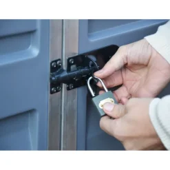 Skylight Casetta Da Giardino in Policarbonato 303X185X217 cm Grigio-Canopia Hot