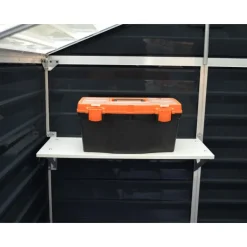 Skylight Casetta Da Giardino in Policarbonato 176X120X203 cm Grigio Scuro-Canopia Sale