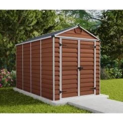 Skylight Casetta Da Giardino in Policarbonato 303X185X217 cm Ambra-Canopia Discount