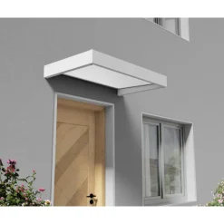 Sophia Pensilina Da Esterno 160X95 cm - Struttura Bianca Pannelli Opal Bianco-Canopia Outlet