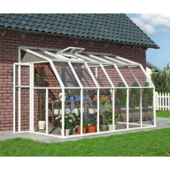 Sun Room Veranda in Policarbonato 2X3.8 m Bianco-Canopia Online