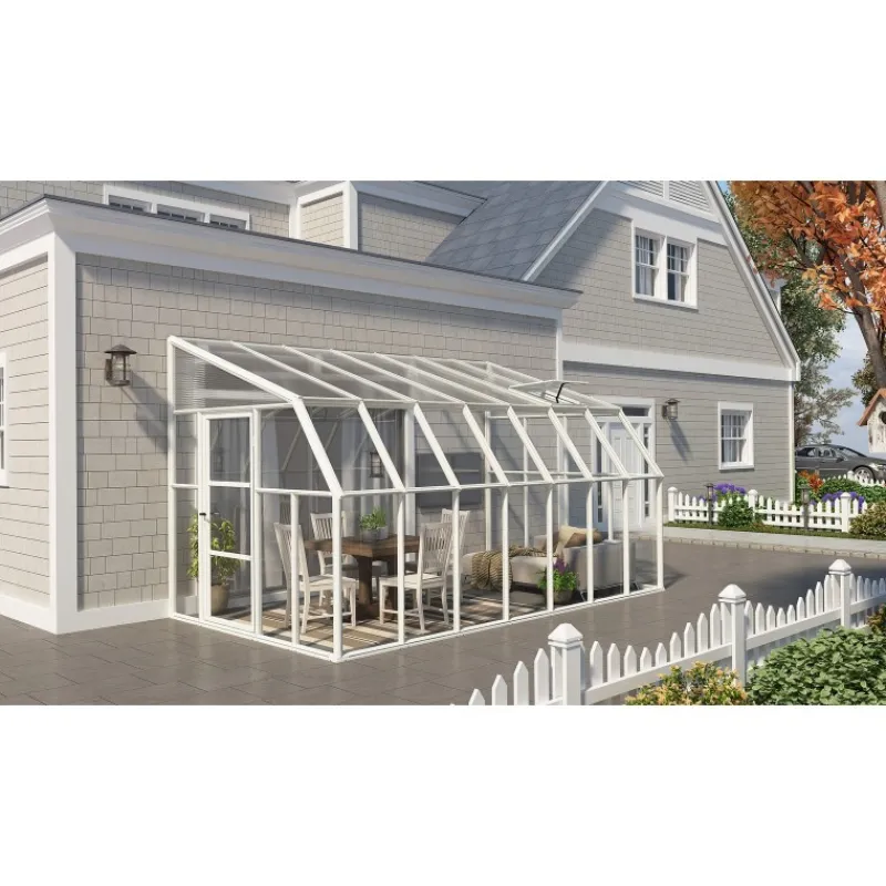 Sun Room Veranda in Policarbonato 2.7X4.5 m Bianco-Canopia Best